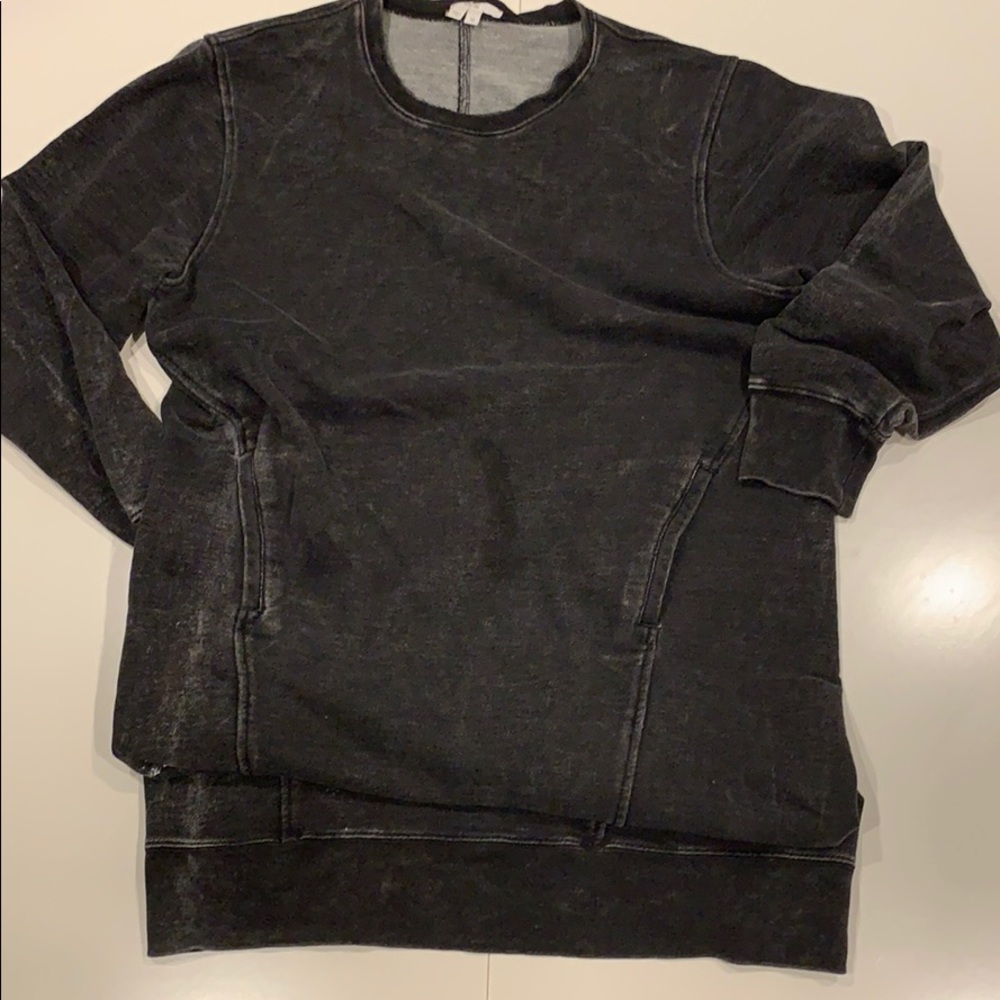 Helmut long sweater with pockets